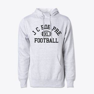 J C Roe Prekindergarten Center Classic Football Cotton Hoodie Sweatshirt