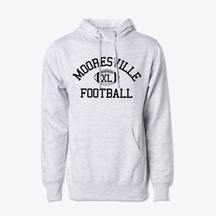 Mooresville High School Classic Football Cotton Hoodie Sweatshirt