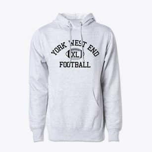 York West End Junior High School Classic Football Cotton Hoodie Sweatshirt