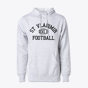 St Vladimir Parish Classic Football Cotton Hoodie Sweatshirt