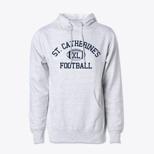 Saint Catherine's Montessori School Classic Football Cotton Hoodie Sweatshirt