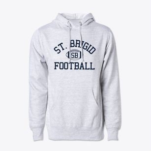 Saint Brigid School Classic Football Cotton Hoodie Sweatshirt