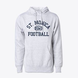 Saint Monica School Classic Football Cotton Hoodie Sweatshirt