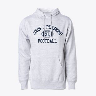 John J Pershing Magnet School Classic Football Cotton Hoodie Sweatshirt