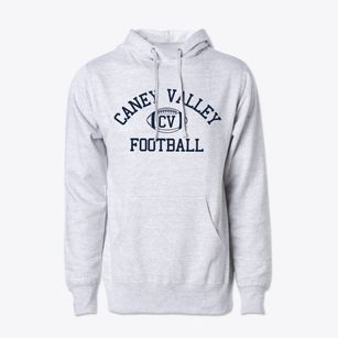 Caney Valley High School Classic Football Cotton Hoodie Sweatshirt