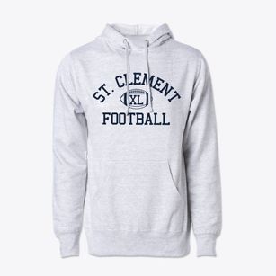 Saint Clement Of Rome School Classic Football Cotton Hoodie Sweatshirt