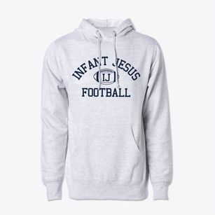 Infant Jesus School Classic Football Cotton Hoodie Sweatshirt