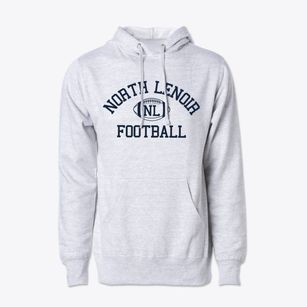 North Lenoir High School Classic Football Cotton Hoodie Sweatshirt