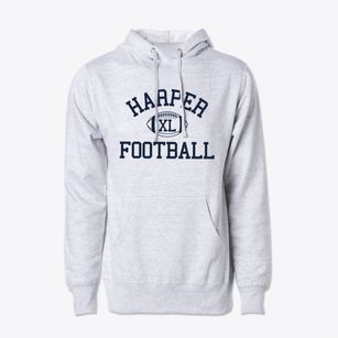 Harper School Classic Football Cotton Hoodie Sweatshirt