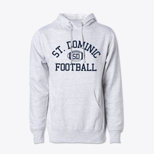 Saint Dominic School Classic Football Cotton Hoodie Sweatshirt