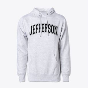 Jefferson Middle School Varsity Arch Cotton Hoodie Sweatshirt