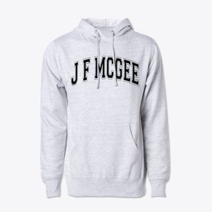 J F Mcgee Elementary School Varsity Arch Cotton Hoodie Sweatshirt
