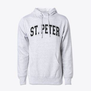 St Peter Parish Varsity Arch Cotton Hoodie Sweatshirt