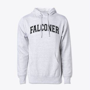 Falconer Elementary School Varsity Arch Cotton Hoodie Sweatshirt