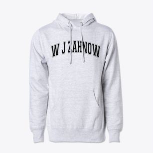 W J Zahnow Elementary School Varsity Arch Cotton Hoodie Sweatshirt