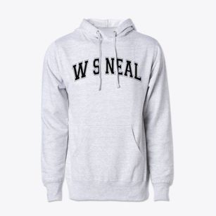 W S Neal Elementary School Varsity Arch Cotton Hoodie Sweatshirt