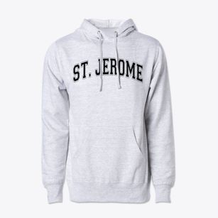 Saint Jerome School Varsity Arch Cotton Hoodie Sweatshirt