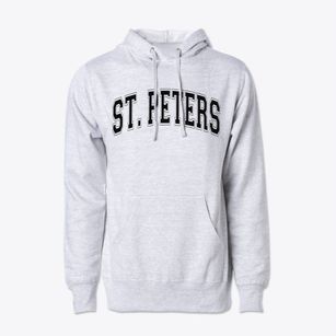 Saint Peters By The Sea Day School Varsity Arch Cotton Hoodie Sweatshirt
