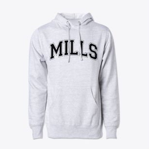 Mills Middle School Varsity Arch Cotton Hoodie Sweatshirt