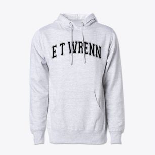 E T Wrenn Junior High School Varsity Arch Cotton Hoodie Sweatshirt