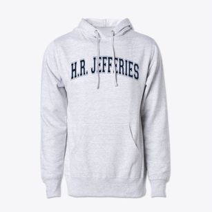 H.r. Jefferies Junior High School Varsity Arch Cotton Hoodie Sweatshirt