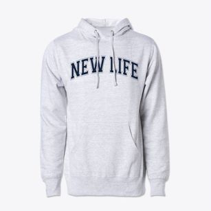 New Life Christian Academy Varsity Arch Cotton Hoodie Sweatshirt