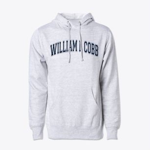 William L Cobb Elementary School Varsity Arch Cotton Hoodie Sweatshirt