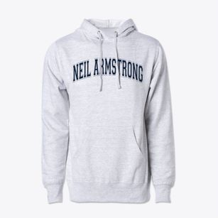 Neil Armstrong Elementary School Varsity Arch Cotton Hoodie Sweatshirt