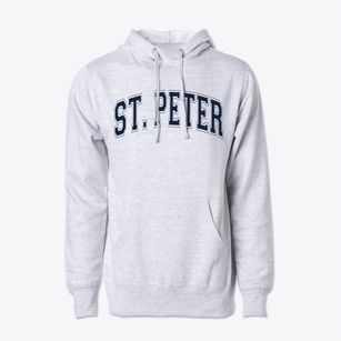 Saint Peter & Paul School Varsity Arch Cotton Hoodie Sweatshirt