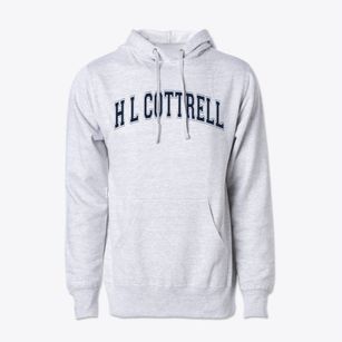 H L Cottrell Elementary School Varsity Arch Cotton Hoodie Sweatshirt