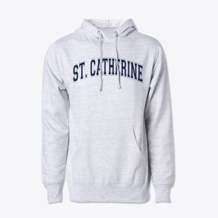 St Catherine Of Sienna Parish Varsity Arch Cotton Hoodie Sweatshirt