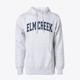 Elm Creek Elementary School Varsity Arch Cotton Hoodie Sweatshirt