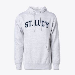 Saint Lucy Academy Varsity Arch Cotton Hoodie Sweatshirt