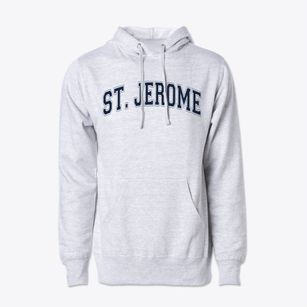 Saint Jerome School Varsity Arch Cotton Hoodie Sweatshirt