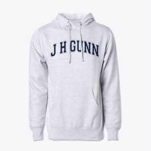 J H Gunn Elementary School Varsity Arch Cotton Hoodie Sweatshirt