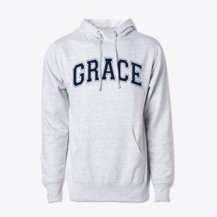 Grace Christian School Varsity Arch Cotton Hoodie Sweatshirt