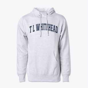 T L Whitehead Elementary School Varsity Arch Cotton Hoodie Sweatshirt