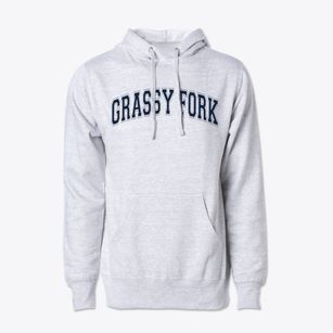 Grassy Fork School Varsity Arch Cotton Hoodie Sweatshirt