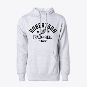 Robertson Elementary School Track and Field Cotton Hoodie Sweatshirt