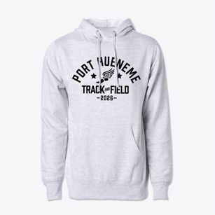 Port Hueneme Private School Track and Field Cotton Hoodie Sweatshirt