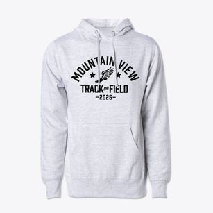 Mountain View High School Track and Field Cotton Hoodie Sweatshirt