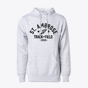 St. Ambrose Academy Track and Field Cotton Hoodie Sweatshirt