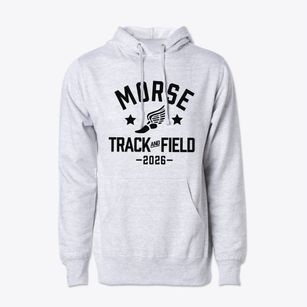 Morse High School Track and Field Cotton Hoodie Sweatshirt
