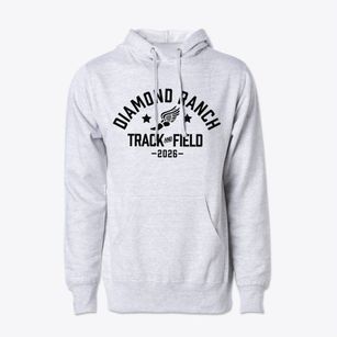Diamond Ranch High School Track and Field Cotton Hoodie Sweatshirt