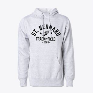 Saint Bernard School Track and Field Cotton Hoodie Sweatshirt