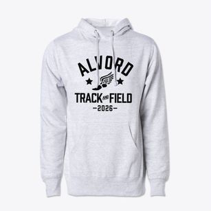 Alvord High School Track and Field Cotton Hoodie Sweatshirt