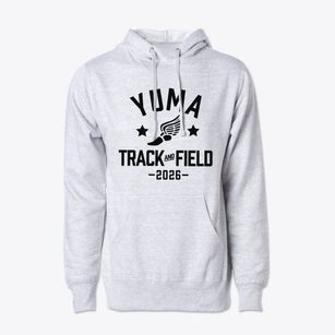 Yuma Middle School Track and Field Cotton Hoodie Sweatshirt
