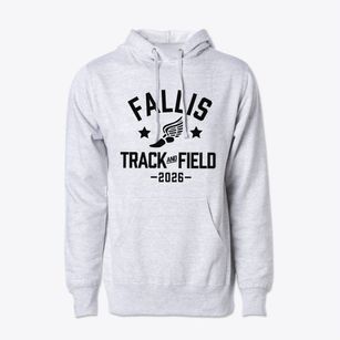 Fallis Elementary School Track and Field Cotton Hoodie Sweatshirt