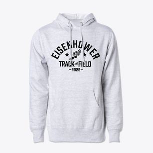Eisenhower Middle School Track and Field Cotton Hoodie Sweatshirt