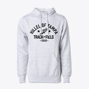 Hillel School Of Tampa Track and Field Cotton Hoodie Sweatshirt